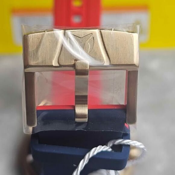 TechnoMarine Ocean Quantum TM-10791 Men’s Chronograph Watch Blue/Gold 100M - Picture 7 of 10